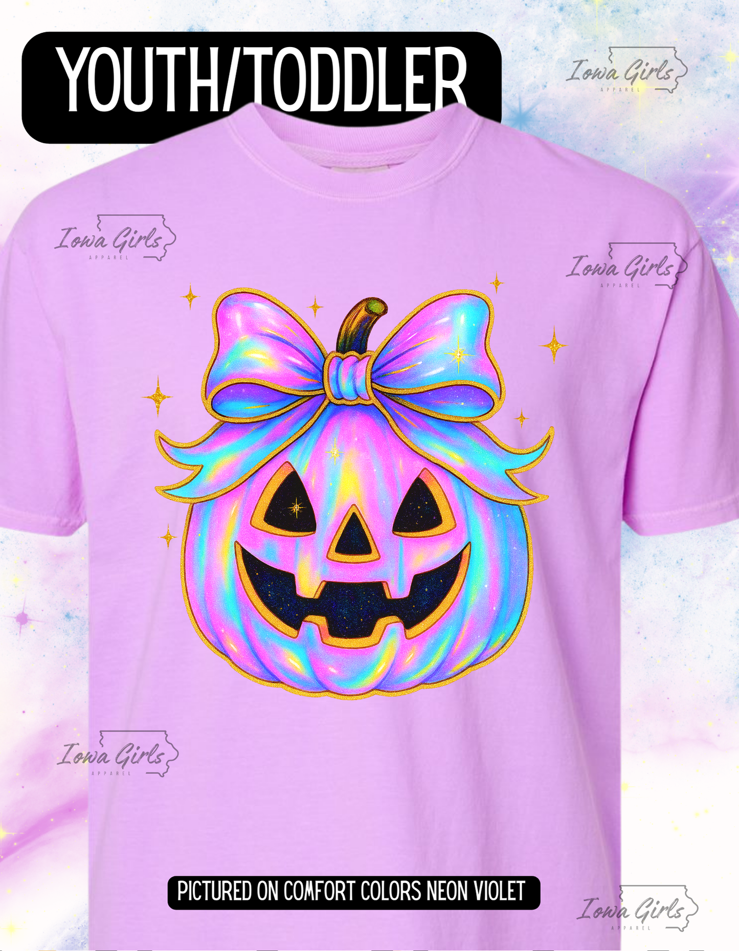 Neon JackO Lantern - Youth/Toddler