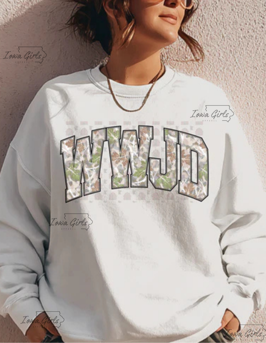 WWJD Camo - Adult
