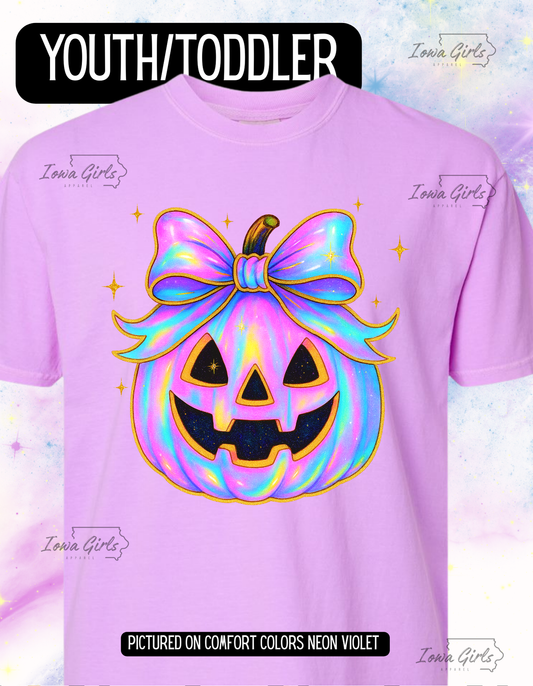 Neon JackO Lantern - Youth/Toddler