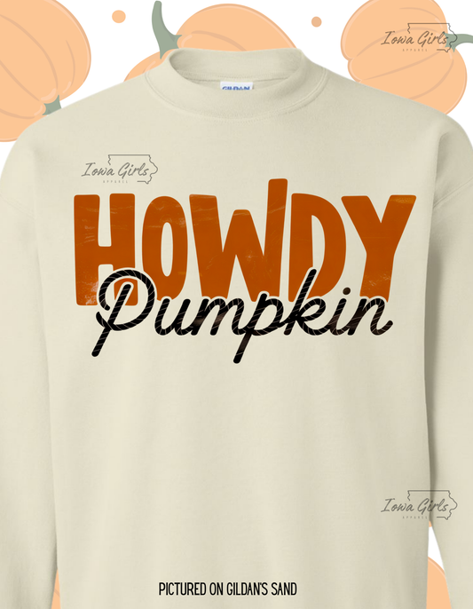Howdy Pumpkin - Adult