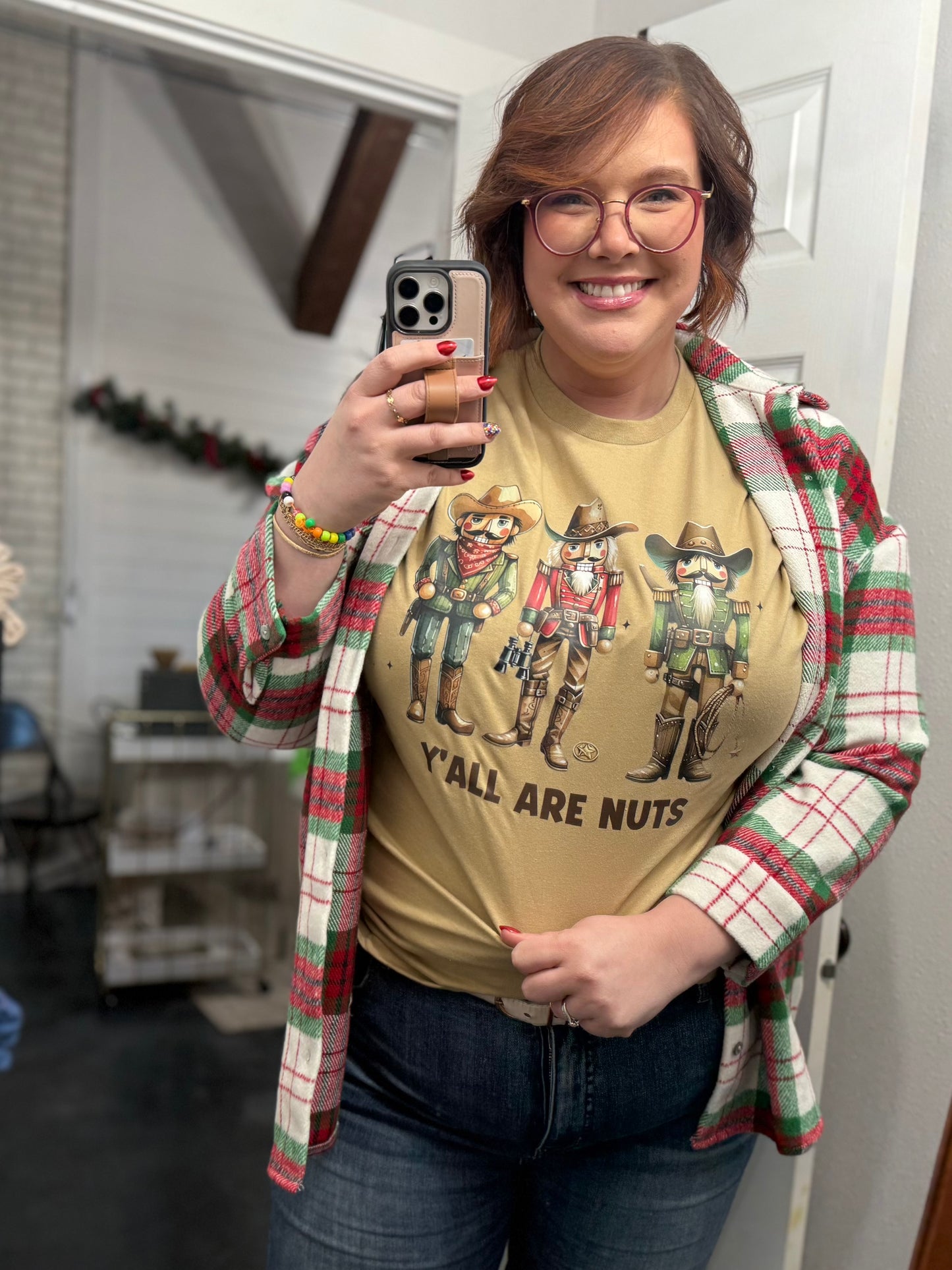 Y'all Are Nuts Nutcracker T-shirt