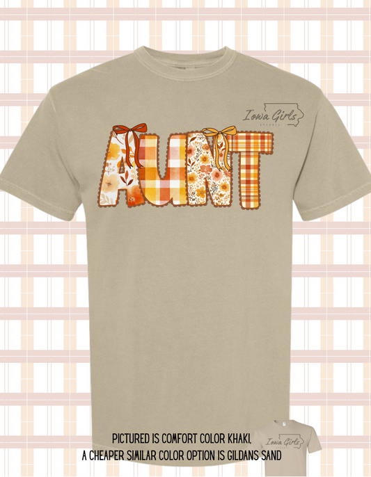 Plaid Aunt - Adult